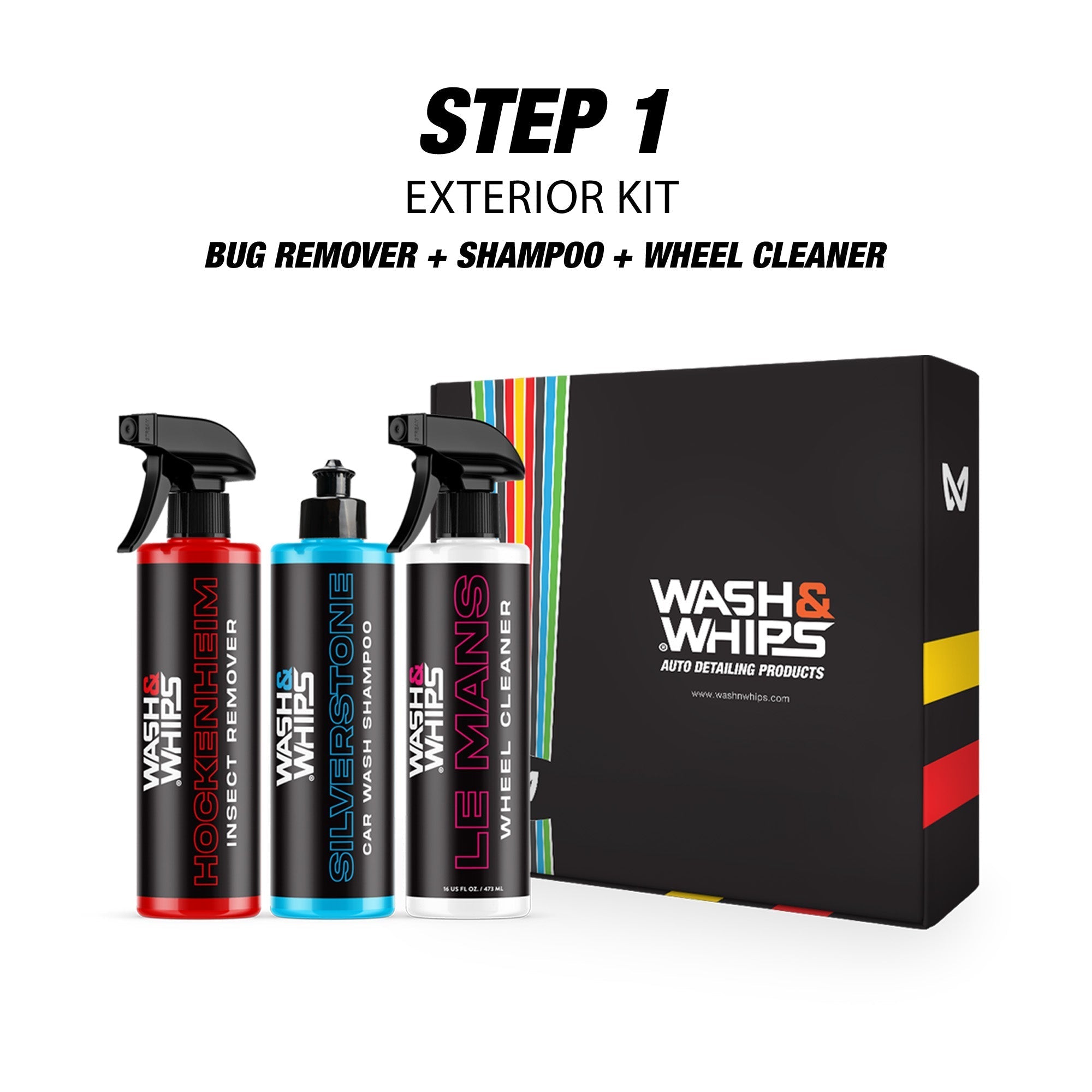 STEP 1: Exterior Car Wash Kit - Garage Rebel