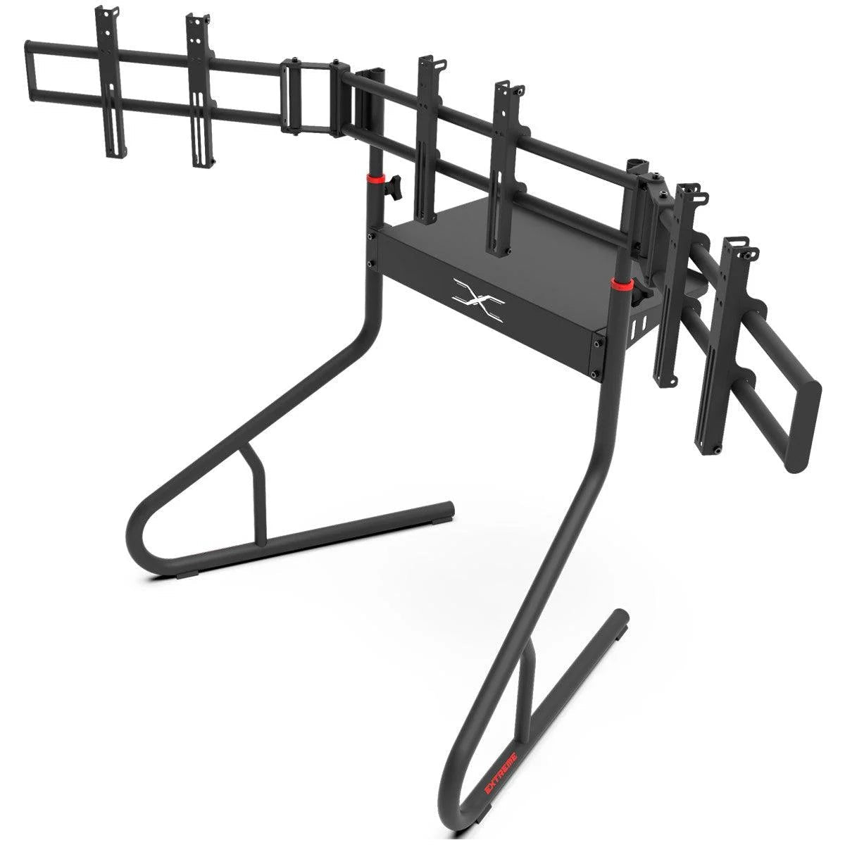 TRIPLE SCREEN TV STAND - Garage Rebel