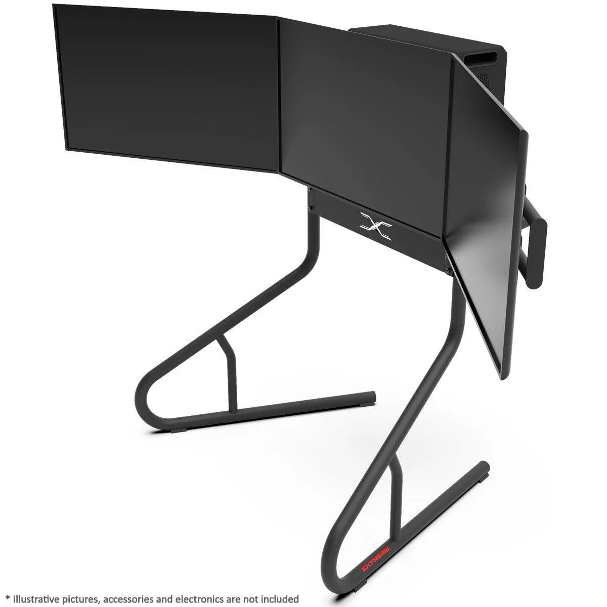 TRIPLE SCREEN TV STAND - Garage Rebel
