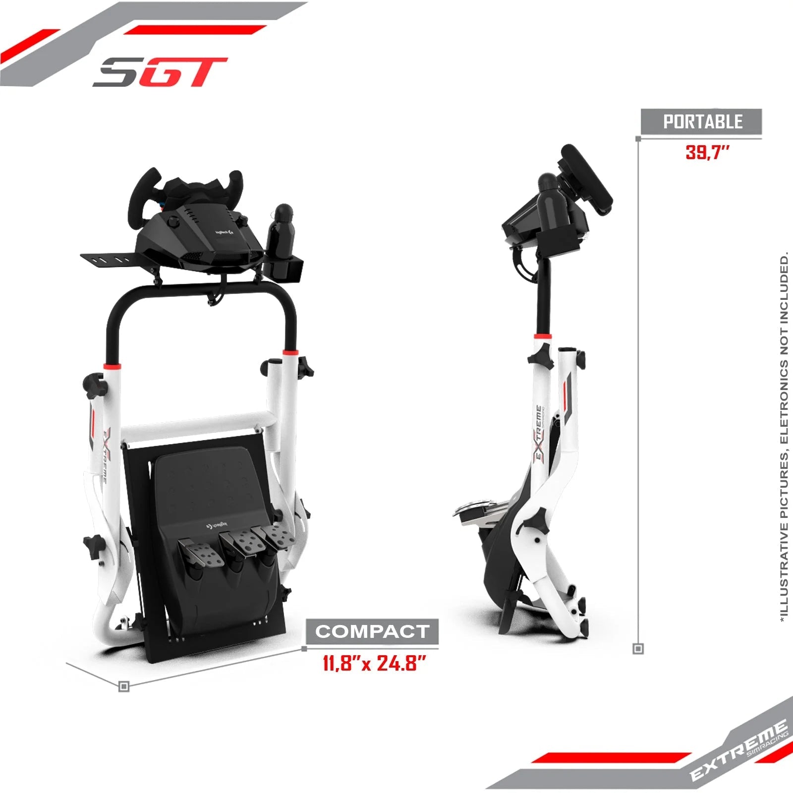 WHEEL STAND SGT (WHEEL LOCKS INCLUDED) - Garage Rebel