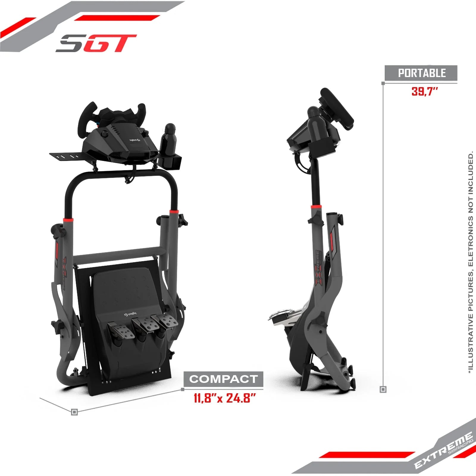 WHEEL STAND SGT (WHEEL LOCKS INCLUDED) - Garage Rebel