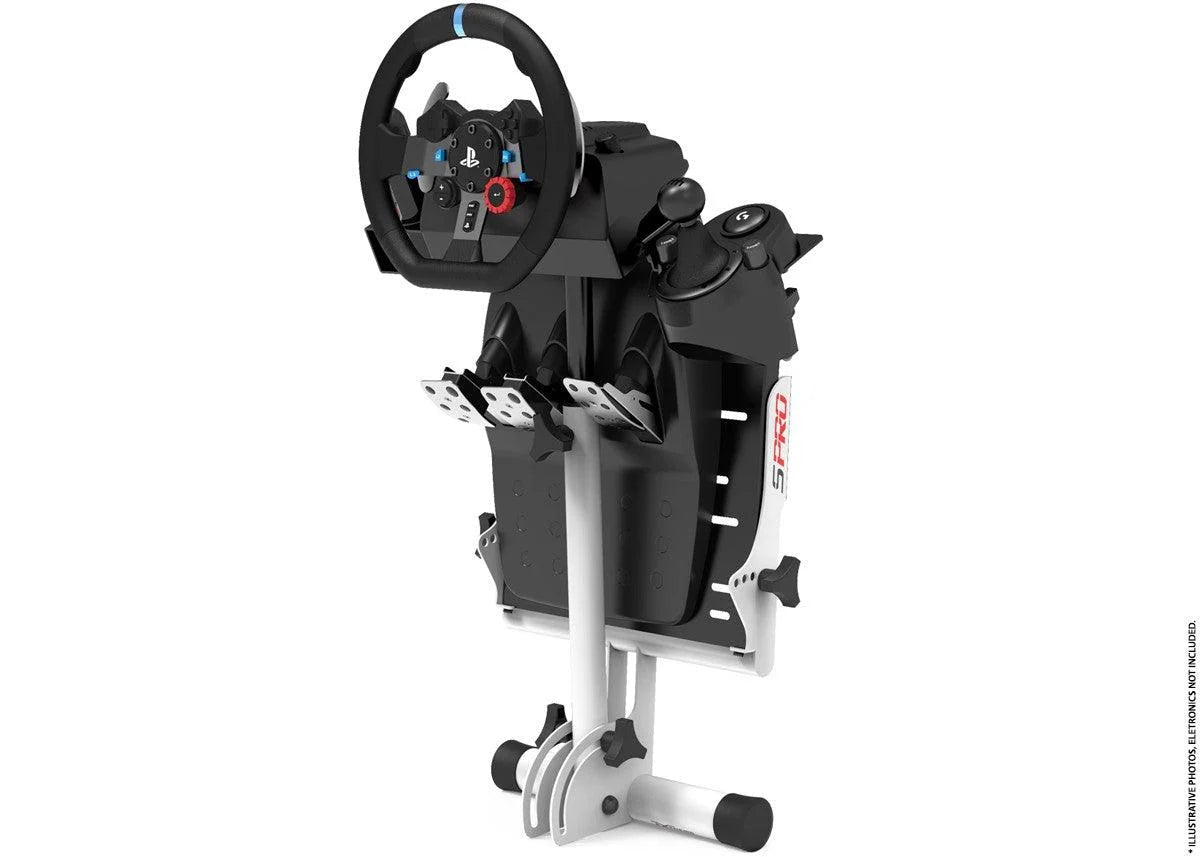 WHEEL STAND WHITE EDITION SPRO - Garage Rebel