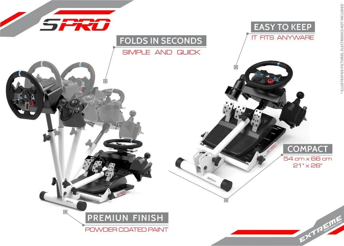 WHEEL STAND WHITE EDITION SPRO - Garage Rebel
